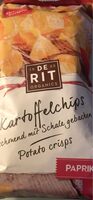 De Rit Kartoffelchips Paprika,125 GR Packung