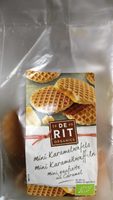 Mini Gaufrettes Au Caramel Bio - 150G - De Rit