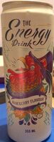 Energy drink blueberry flavour
