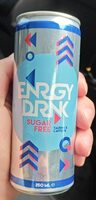 Energy drink free sugar