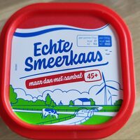 Echte smeerkaas met sambal