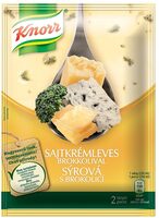Sajtkrémleves Brokkolival