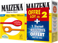 Maizena Fleur de Maïs Sans Gluten Spécial Crêpes Lot 2X400g