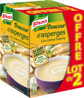 Soupe Liquide Asperges à la Crème Fraîche