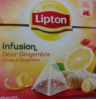 Infusion Désir Citron-Gingembre