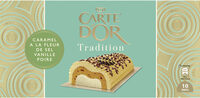 Carte D'or Tradition Glace Buche Tradition Caramel Fleur de Sel Vanille Poire 10 parts 1L