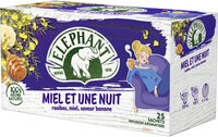 Elephant Tisane Miel Et Une Nuit 25 Sachets