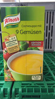 Cremesuppe mit 9 Gemüsen