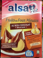 Fruits au Four Minutes au chocolat Chocolat