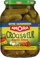Amora Cornichons Aigres-Doux Promo