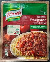 Knor Fix Spaghetti Bolognese extra ziołowe
