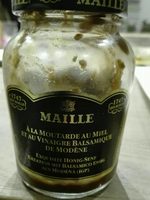 Maille à la moutarde au miel et au vinaigre balsamique de modene