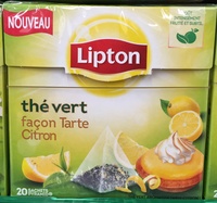 Thé vert façon Tarte Citron