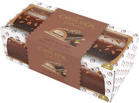 Carte D'or Collection Glace Buche Façon Rocher Chocolat Noir Noisette Biscuit 9 parts