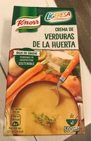 Ligeresa crema de verduras de la huerta
