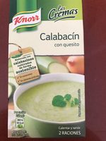 Crema De Calabacín Con Quesito