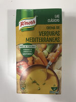 Crema De Verduras Mediterránea Knorr