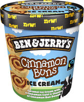 Ben & Jerry's Glace Pot Cinnamon Buns Caramel