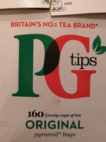 PG Tips Pyramid Tea Bags X160