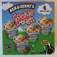 Cookie Dough 4 mini cups