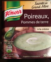 Secrets de grand mère poireaux pomme de terre crème