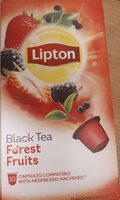 Black tea forest fruits