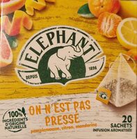 Tisane Pamplemousse Citron Mandarine