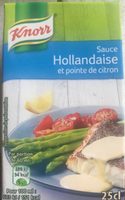 Sauce hollandaise et pointe de citron