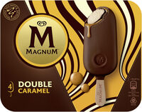 Magnum Glace Bâtonnet Double Caramel 4x88ml