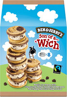 Ben & Jerry's Glace Pot Mini Son of a Wich Cookie Dough
