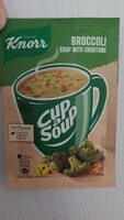 Cup-a-Soup Broccoli soup with croutons