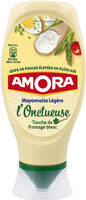 Amora L'Onctueuse Mayonnaise Légère Touche de Fromage Blanc Flacon Souple 430g