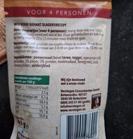 Mix Voor Gehakt Slagersrecept