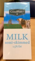 Milk semi skimmed