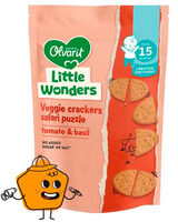 Olvarit Little Wonders Tomaat & Basilicum Puzzle Cracker 105g