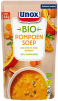 Biologische pompoensoep