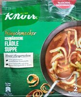 Schwäbische Flädlesuppe