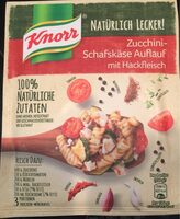 Zucchini Schafkäse Auflauf mit Hackfleish