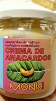 Crema de anacardos