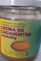 Crema de cacahuetes crunchy