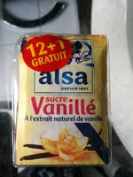 Alsa Sucre vanillé les 13 sachets de 7,5 g