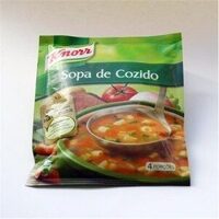 Sopa Knorr Cozido