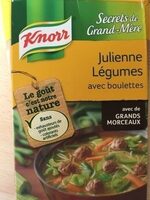 Julienne légumes avec boulettes