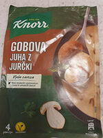 Gobova juha z jurčki