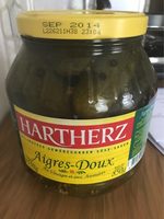 Cornichons aigres doux