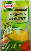 Mouliné de légumes du potager