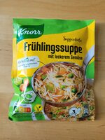 Frühlingssuppe mit leckerem Gemüse