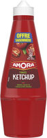 AMORA Ketchup Nature Flacon Top Up - Offre Saisonnière - 575g