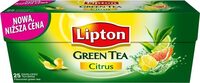 Lipton Herbata Green Tea Citrus