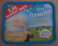 Glace Fermette Vanille 2,5L